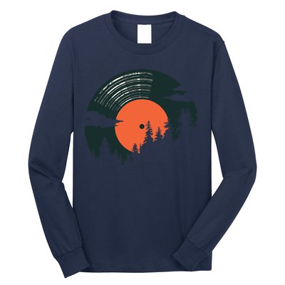 Classic Record Forest  Long Sleeve Shirt