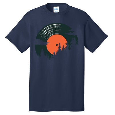 Classic Record Forest  Tall T-Shirt