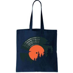 Classic Record Forest  Tote Bag