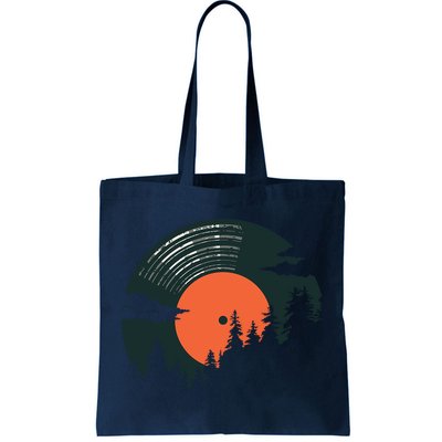 Classic Record Forest  Tote Bag