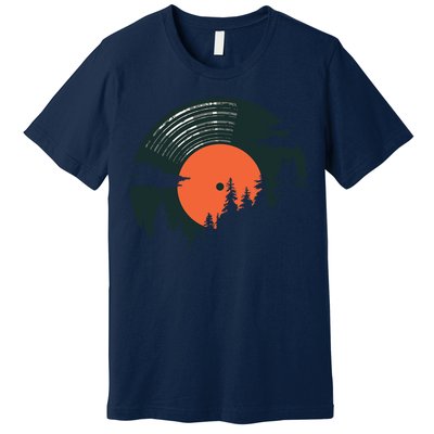 Classic Record Forest  Premium T-Shirt