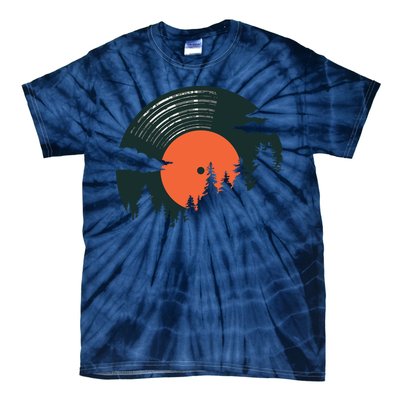 Classic Record Forest  Tie-Dye T-Shirt