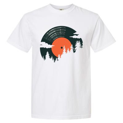 Classic Record Forest  Garment-Dyed Heavyweight T-Shirt