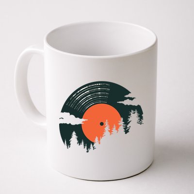 Classic Record Forest  Coffee Mug