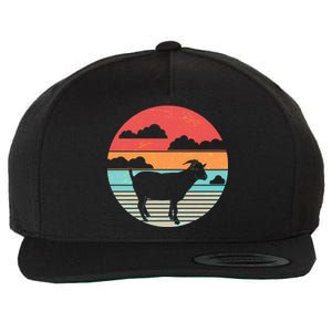 Classic Retro Goat Wool Snapback Cap