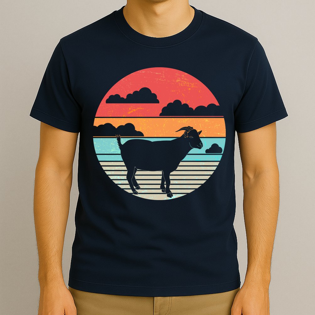 Classic Retro Goat T-Shirt