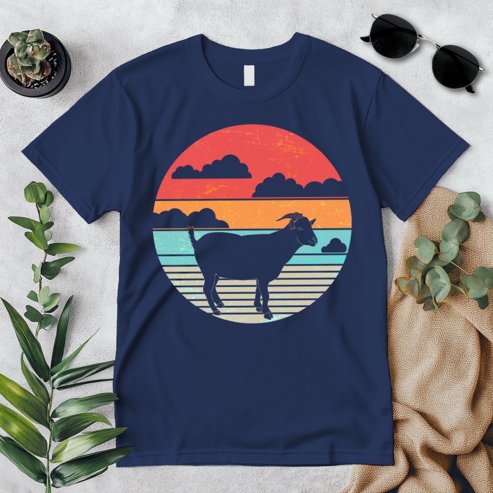 Classic Retro Goat Premium T-Shirt