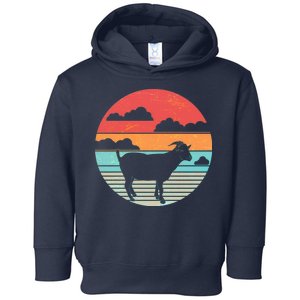 Classic Retro Goat Toddler Hoodie