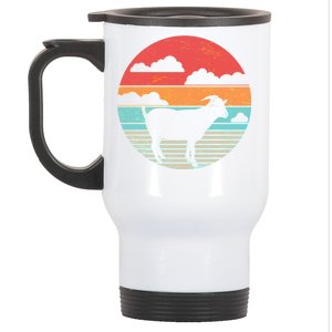 Classic Retro Goat Stainless Steel Travel Mug