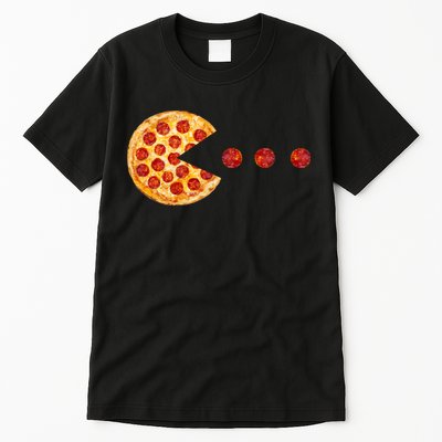 Classic Retro Pizza Lover Video Game Tall T-Shirt