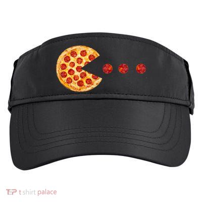 Classic Retro Pizza Lover Video Game Adult Drive Performance Visor