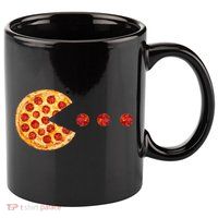 Classic Retro Pizza Lover Video Game 11oz C Handle Ceramic Mug