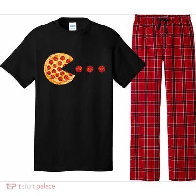 Classic Retro Pizza Lover Video Game Pajama Set