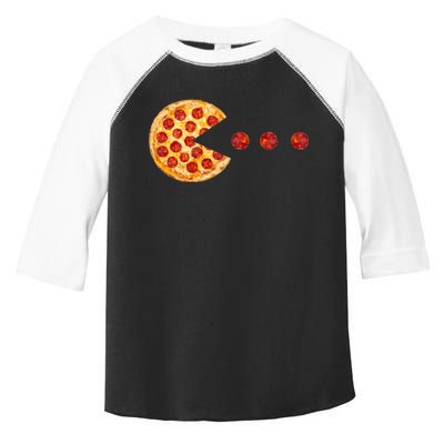 Classic Retro Pizza Lover Video Game Toddler Fine Jersey T-Shirt