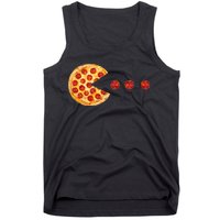 Classic Retro Pizza Lover Video Game Tank Top