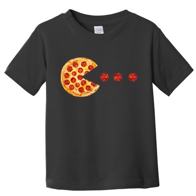 Classic Retro Pizza Lover Video Game Toddler T-Shirt
