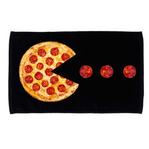 Classic Retro Pizza Lover Video Game Microfiber Hand Towel