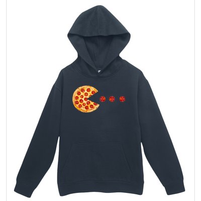 Classic Retro Pizza Lover Video Game Urban Pullover Hoodie