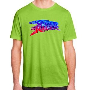 Classic Retro Speed Racer Logo Adult ChromaSoft Performance T-Shirt