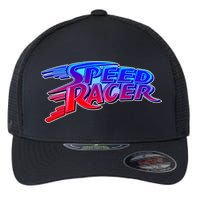 Classic Retro Speed Racer Logo Flexfit Unipanel Trucker Cap