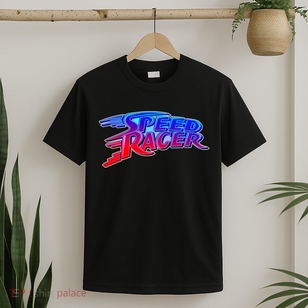 Classic Retro Speed Racer Logo T-Shirt