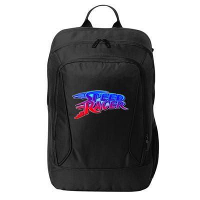 Classic Retro Speed Racer Logo City Backpack