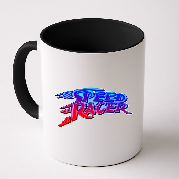 Classic Retro Speed Racer Logo Coffee Mug