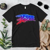 Classic Retro Speed Racer Logo Premium T-Shirt