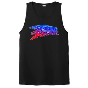 Classic Retro Speed Racer Logo PosiCharge Competitor Tank