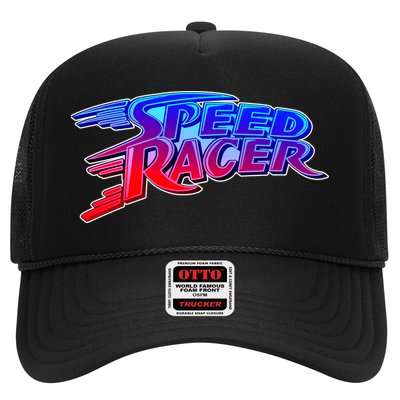 Classic Retro Speed Racer Logo Trucker Hat