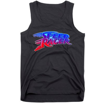 Classic Retro Speed Racer Logo Tank Top