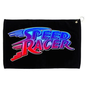 Classic Retro Speed Racer Logo Grommeted Golf Towel