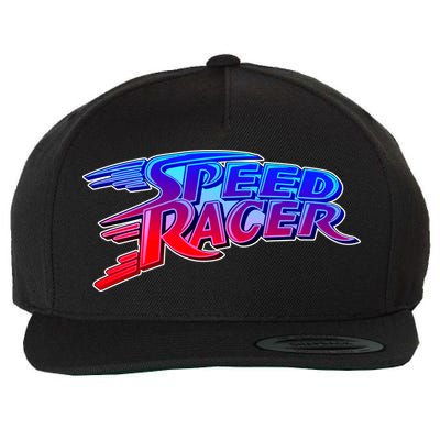 Classic Retro Speed Racer Logo Wool Snapback Cap