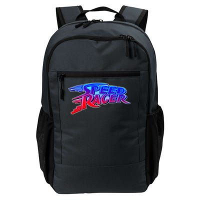 Classic Retro Speed Racer Logo Daily Commute Backpack