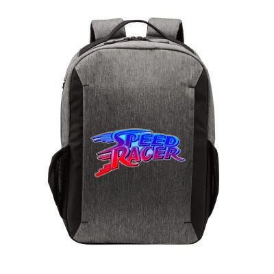 Classic Retro Speed Racer Logo Vector Backpack