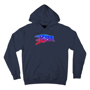 Classic Retro Speed Racer Logo Hoodie