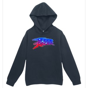 Classic Retro Speed Racer Logo Urban Pullover Hoodie