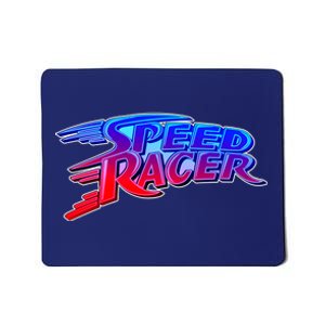 Classic Retro Speed Racer Logo Mousepad