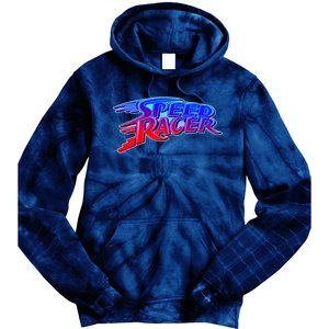 Classic Retro Speed Racer Logo Tie Dye Hoodie