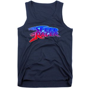 Classic Retro Speed Racer Logo Tank Top