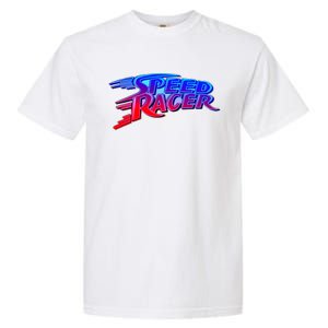 Classic Retro Speed Racer Logo Garment-Dyed Heavyweight T-Shirt