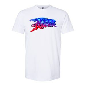 Classic Retro Speed Racer Logo Softstyle CVC T-Shirt