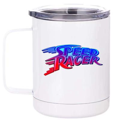 Classic Retro Speed Racer Logo 12 oz Stainless Steel Tumbler Cup