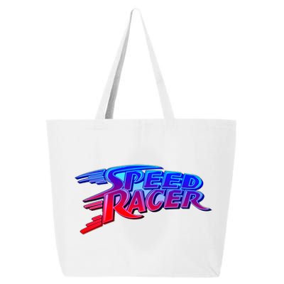 Classic Retro Speed Racer Logo 25L Jumbo Tote