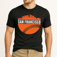 Classic San Francisco Skyline Baseball Cooling Performance Crew T-Shirt