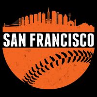 Classic San Francisco Skyline Baseball Flat Bill Trucker Hat