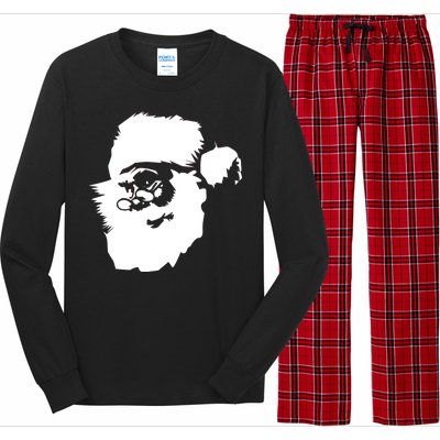 Classic Santa Claus Long Sleeve Pajama Set