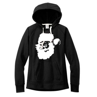 Classic Santa Claus Women's Fleece Hoodie