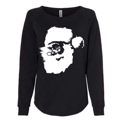 Classic Santa Claus Womens California Wash Sweatshirt