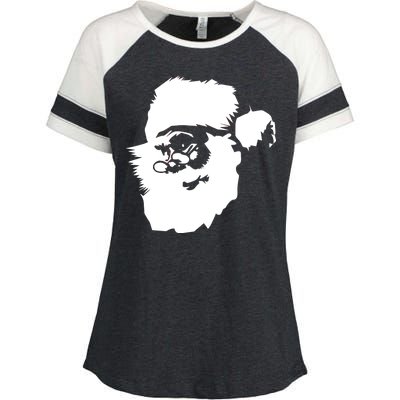 Classic Santa Claus Enza Ladies Jersey Colorblock Tee